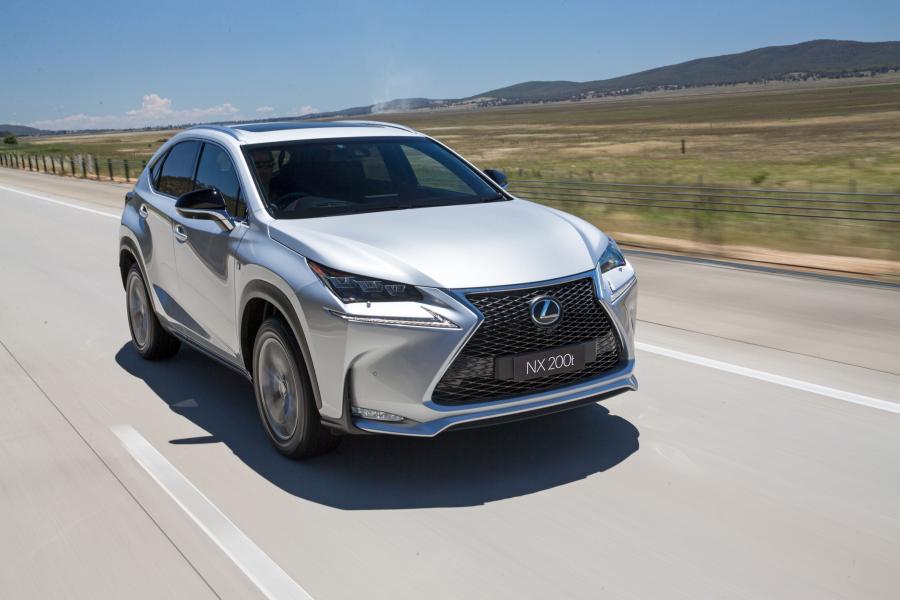 Lexus NX200t F-Sport (AU) '2015